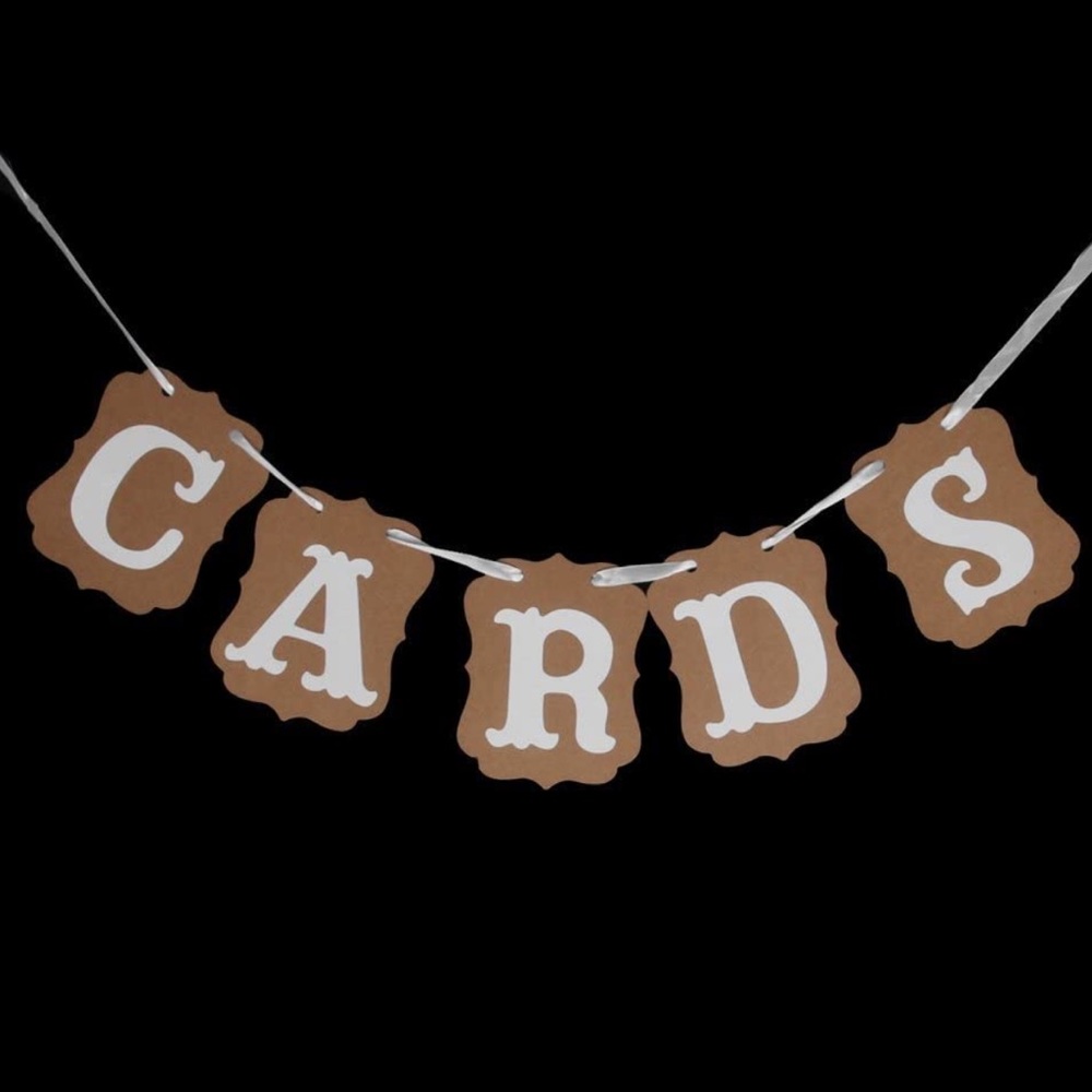 Banner Decoration - CARDS